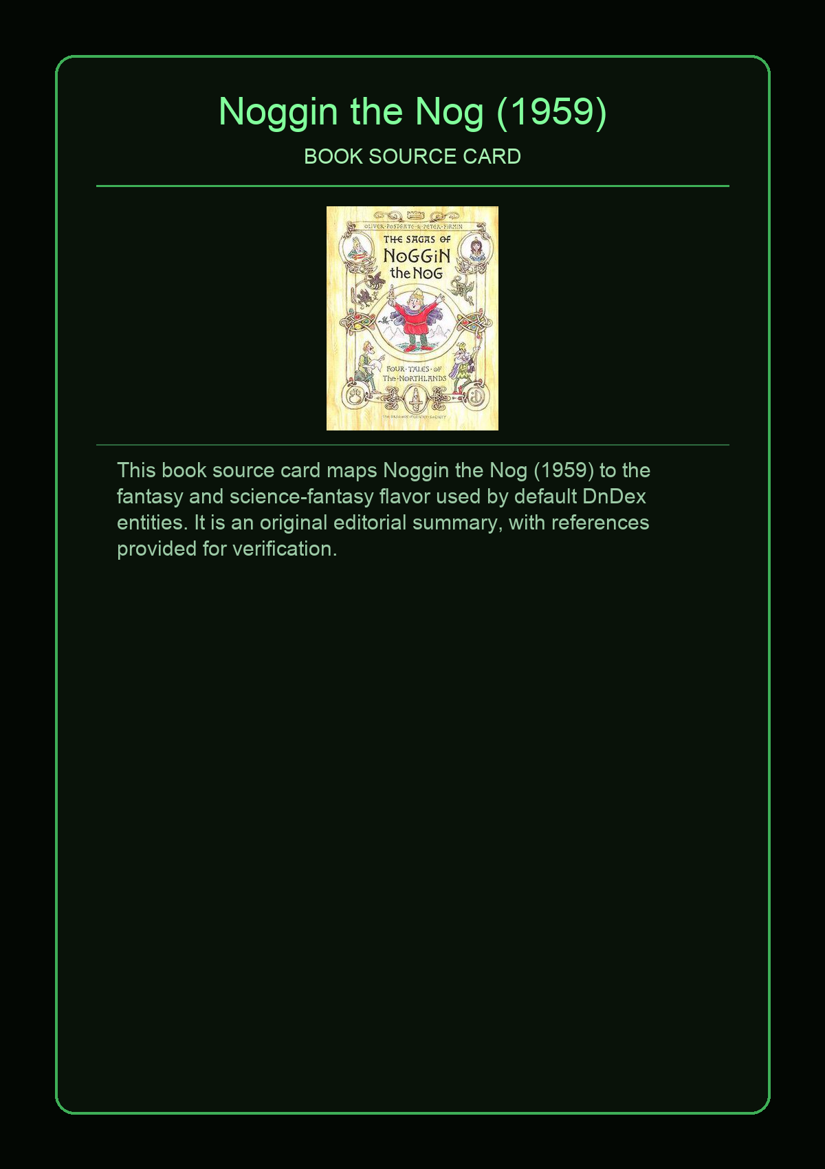 Noggin the Nog (1959)