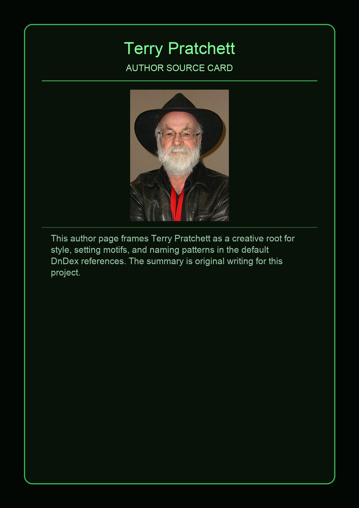 Terry Pratchett